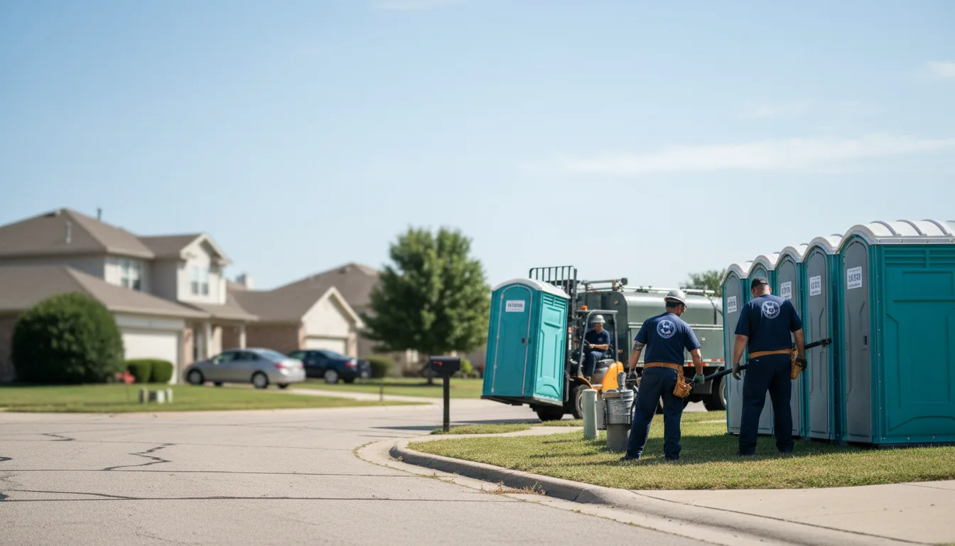 Porta Potty Rental in Palos Heights, IL near me